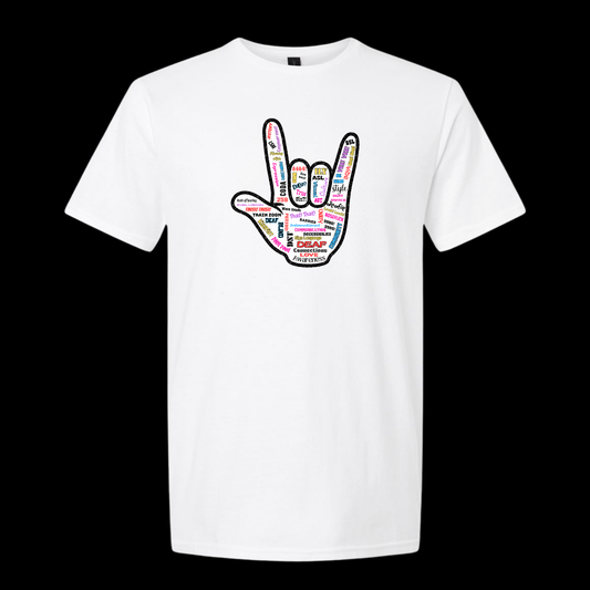 T-Shirts - ILY Deaf Awareness