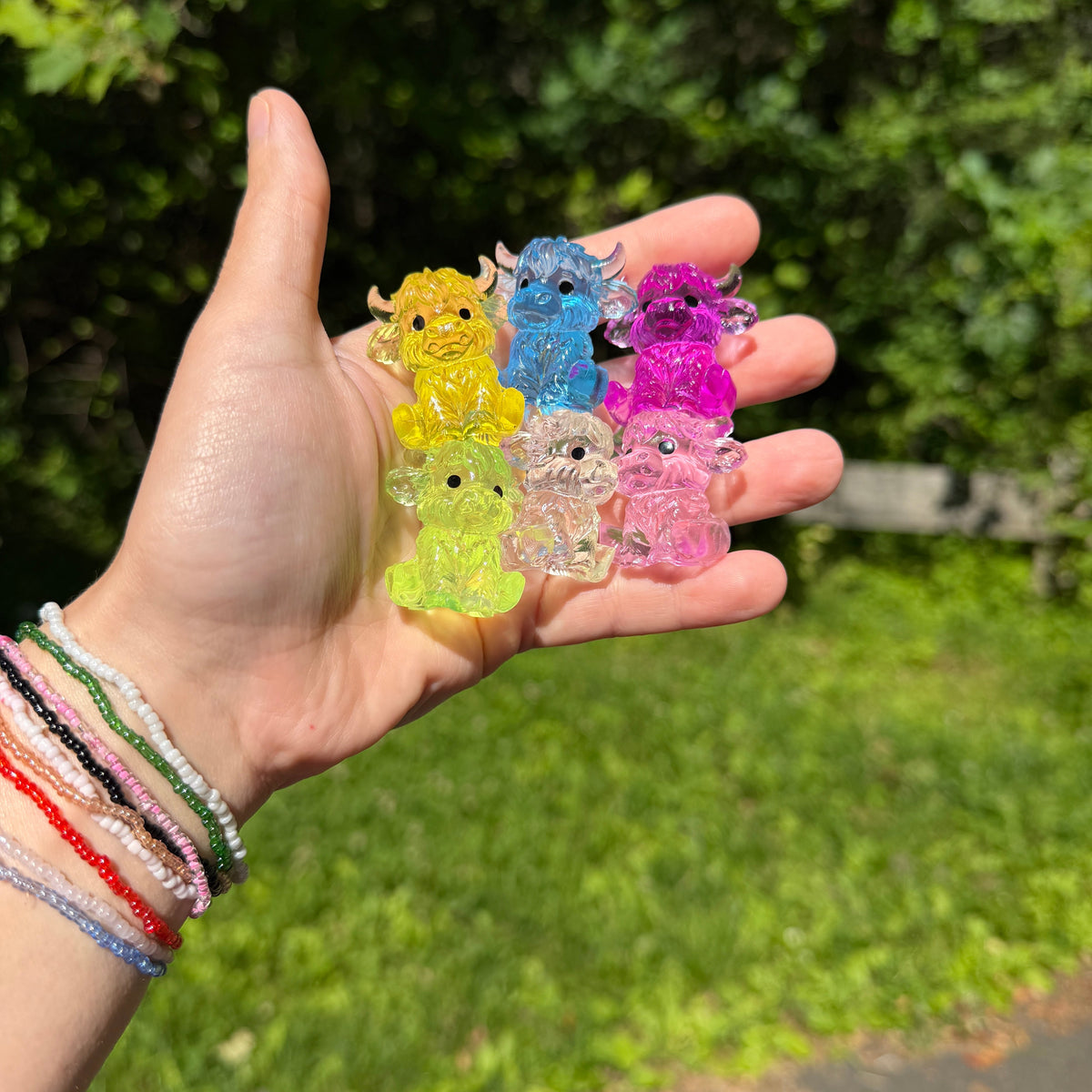 Squishy Toy - Ice Ice Highland Cow