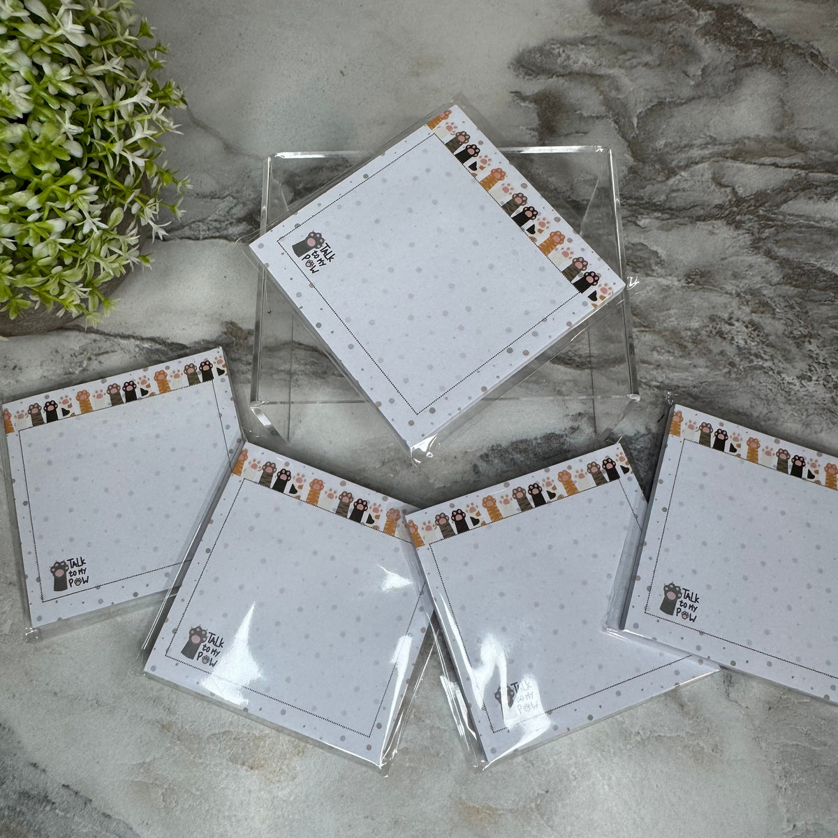 The Sticky Note Collection - Cat Talk To The Paw