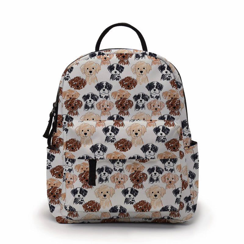 Mini Backpack - Dog Sketches
