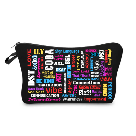 Pouch - Deaf Awareness