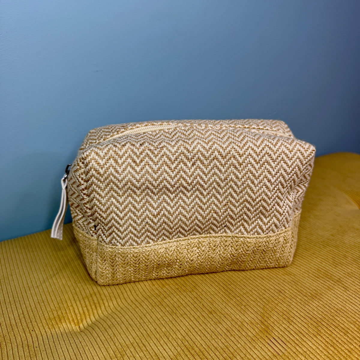 Travel Pouch - Chevron Neutrals