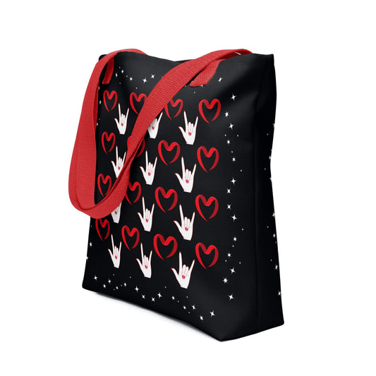 Tote Bag - ILY Hearts