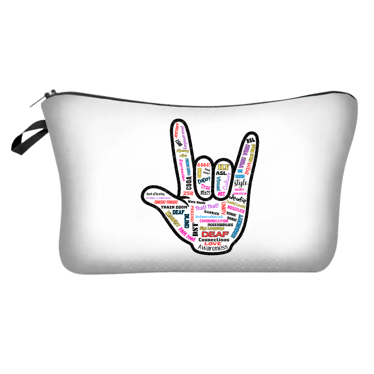 Pouch - ILY Deaf Awareness