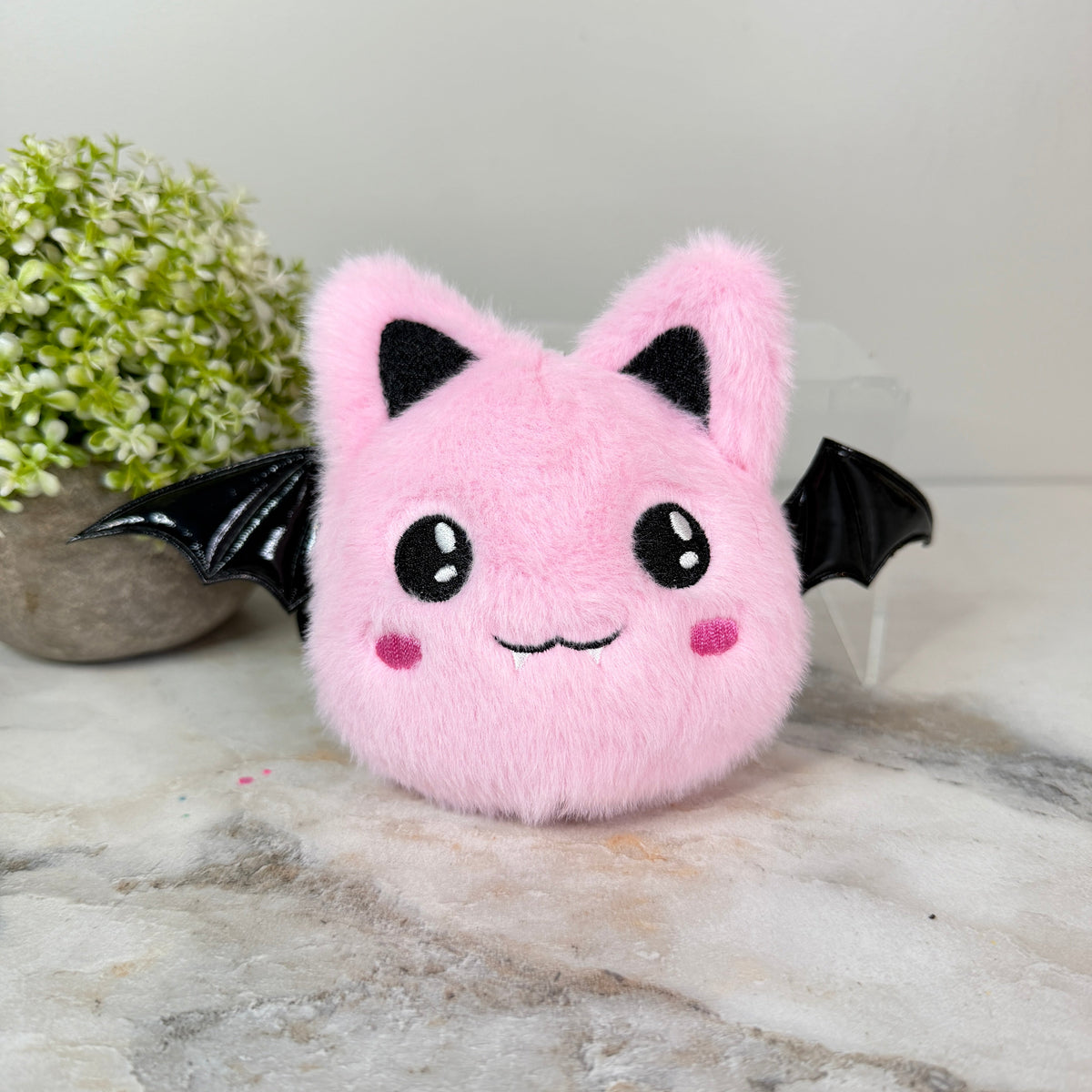 Keychain - Pom Pom Bat