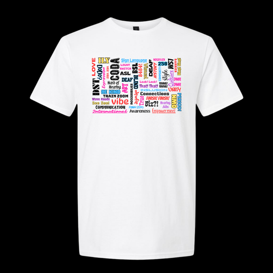 T-Shirt - ILY Deaf Awareness