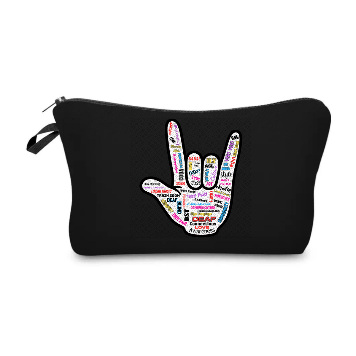 Pouch - ILY Deaf Awareness
